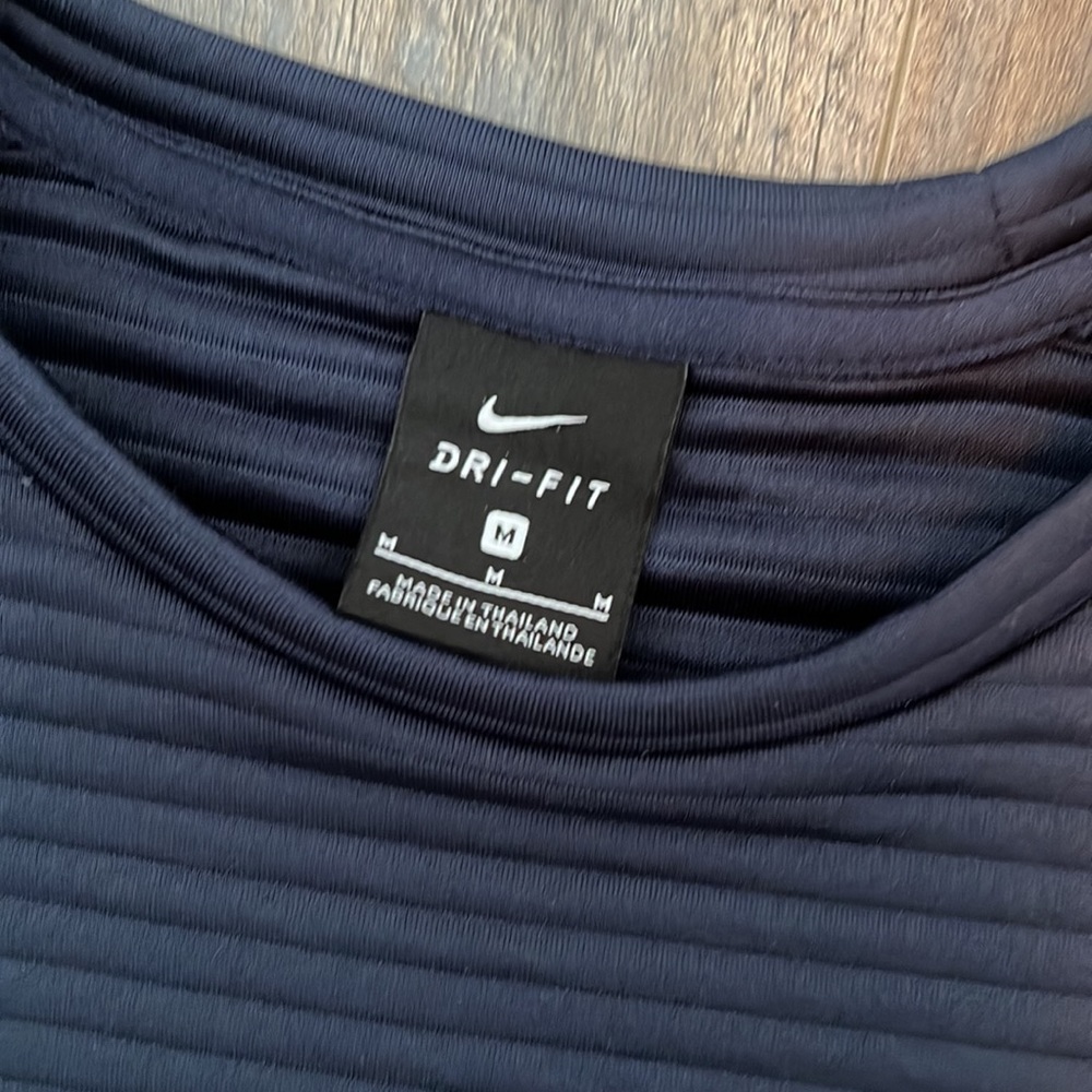 Nike Dri-fit ribbed lightweight JUST DO IT sweatshirt - Picture 2 of 5
